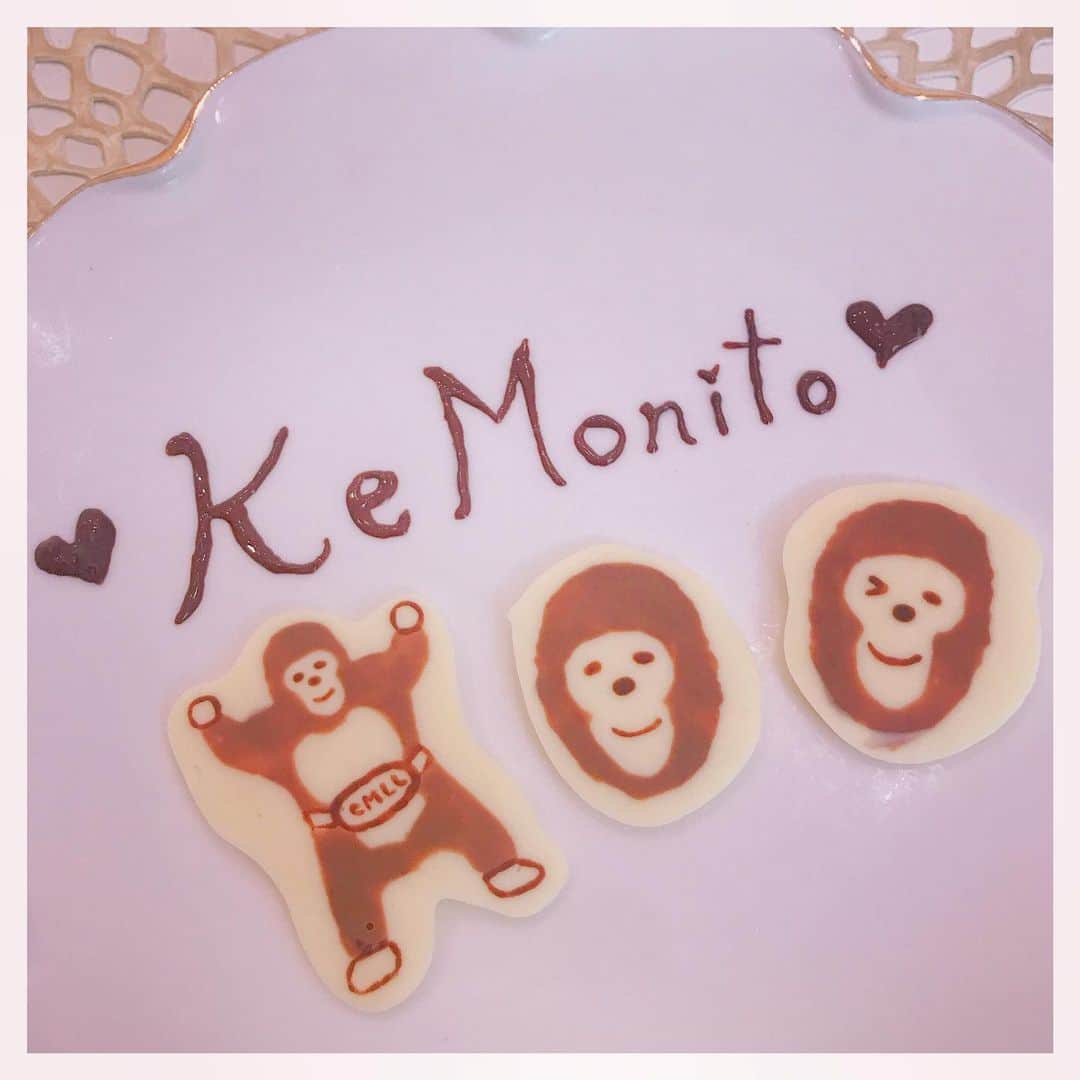 元井美貴さんのインスタグラム写真 - (元井美貴Instagram)「🍫💝🐒✨ ケモニートさんチョコ作りました #KeMonito #LuchaLibre」2月14日 14時23分 - mikimotoi