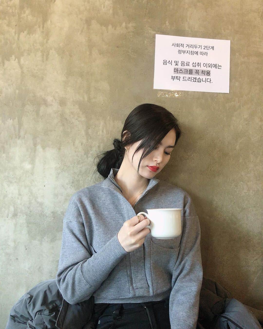 立花恵理さんのインスタグラム写真 - (立花恵理Instagram)「음식 및 음료 섭취 이외에는 마스크를 착용했습니다❕」2月15日 1時08分 - tcbneri