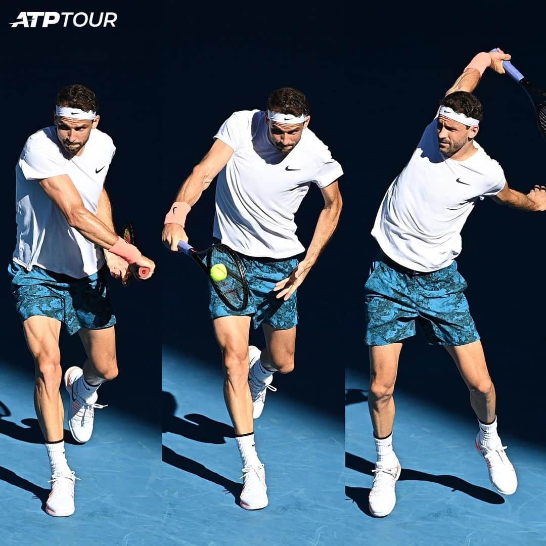 ATP World Tourさんのインスタグラム写真 - (ATP World TourInstagram)「Poetry in motion 💫 #AusOpen」2月15日 1時23分 - atptour