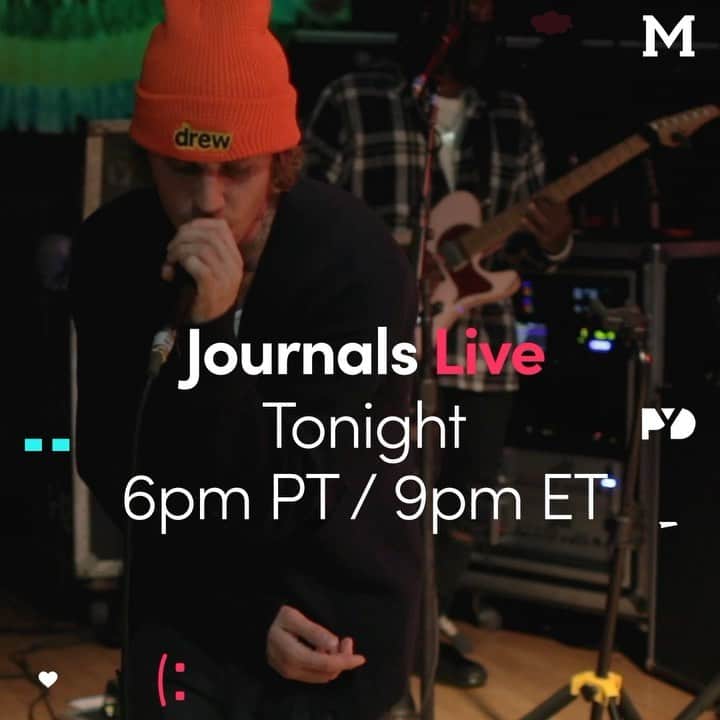 ジャスティン・ビーバーのインスタグラム：「Happy valentines day. See you tonight :) #journalslive」
