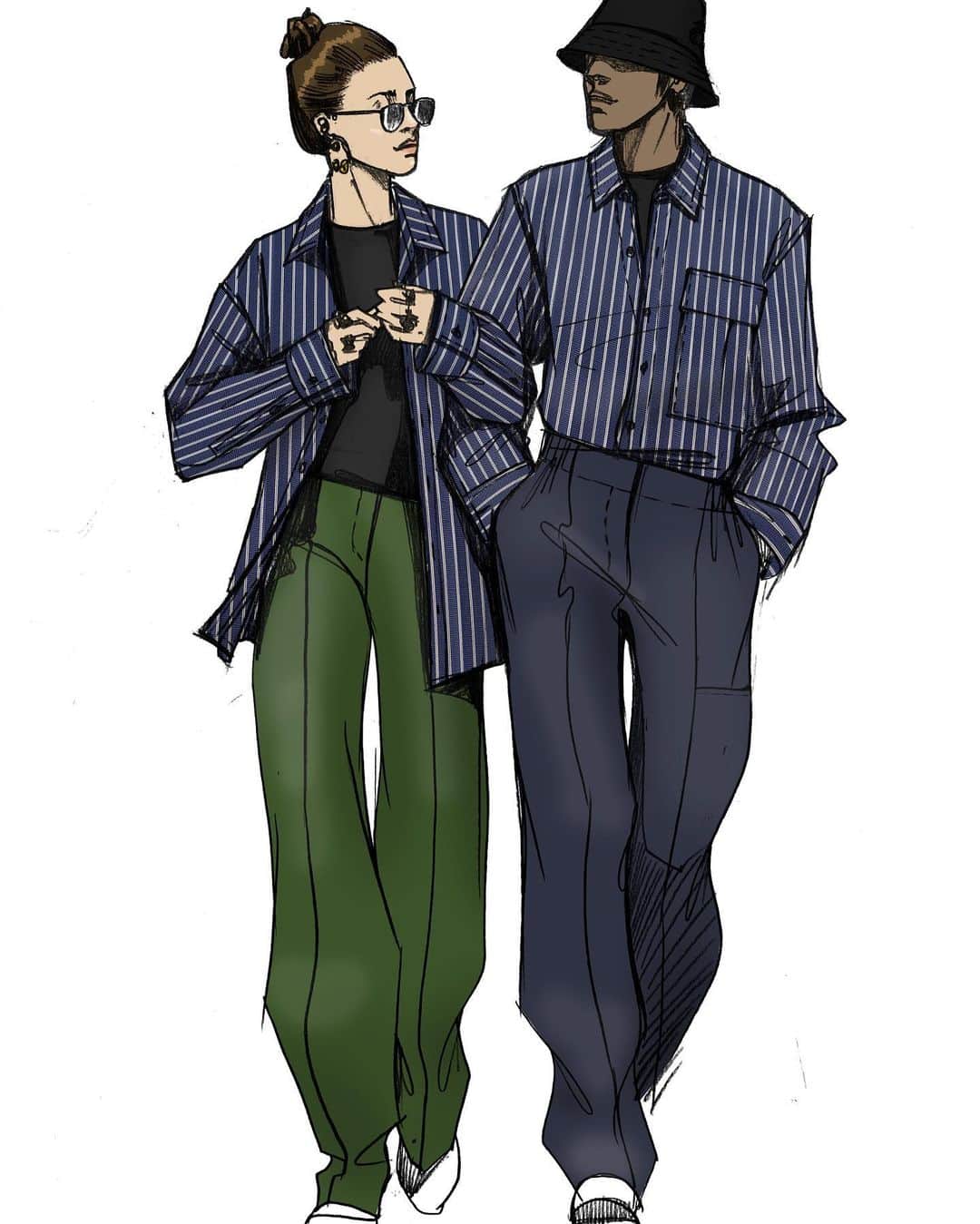 アディアムのインスタグラム：「Tomorrow, designer #HanakoMaeda will unveil her first gender-neutral capsule collection, ADEAM ICHI. Inspired by the street style of #Tokyo and energetic youth culture in Shibuya and Harajuku.   Tune in at 11:30AM EST at ADEAM.com and #CFDA Runway360. #NYFW」