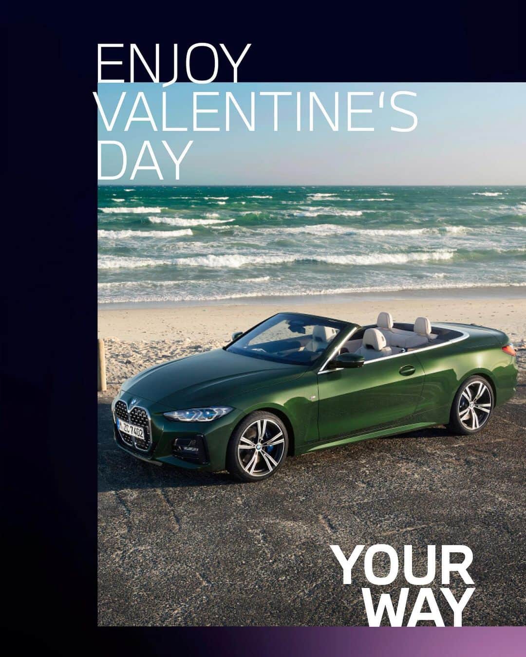 BMWさんのインスタグラム写真 - (BMWInstagram)「Not quite your type? @BMWi is sure to add a little spark. Happy Valentine's Day. #BMW #ValentinesDay __ BMW M850i xDrive Convertible: Fuel consumption weighted combined in l/100km: 10.1–10.0 (NEDC); 10.9–10.8 (WLTP), CO2 emissions weighted combined in g/km: 229–132 (NEDC); 248–246 (WLTP). Further information: www.bmw.com/disclaimer.」2月15日 1時57分 - bmw