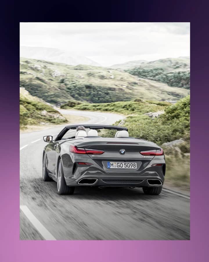 BMWのインスタグラム：「Not quite your type? @BMWi is sure to add a little spark. Happy Valentine's Day. #BMW #ValentinesDay __ BMW M850i xDrive Convertible: Fuel consumption weighted combined in l/100km: 10.1–10.0 (NEDC); 10.9–10.8 (WLTP), CO2 emissions weighted combined in g/km: 229–132 (NEDC); 248–246 (WLTP). Further information: www.bmw.com/disclaimer.」
