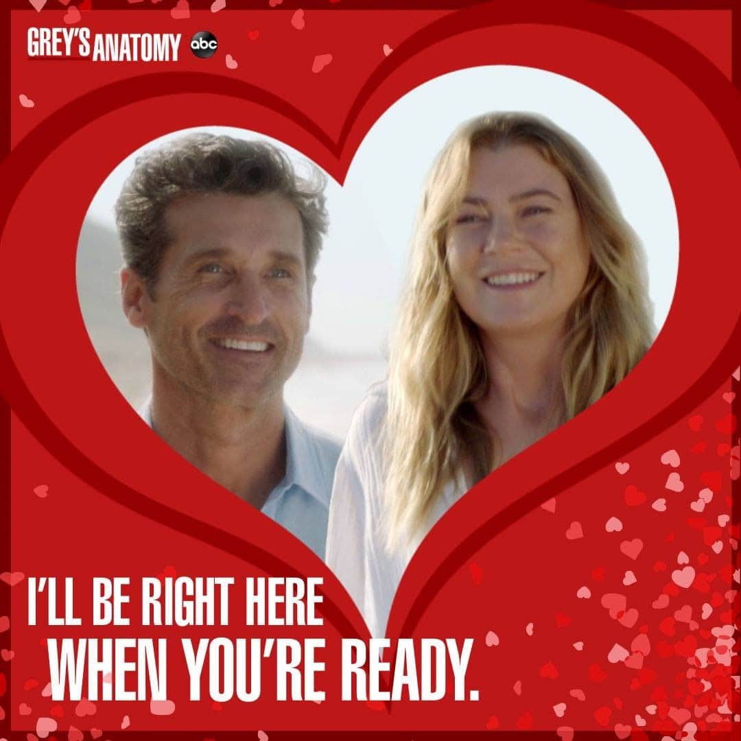 Grey's Anatomyさんのインスタグラム写真 - (Grey's AnatomyInstagram)「Channeling MerDer this #ValentinesDay 💕 Never forget to tell your person you love them.」2月15日 2時00分 - greysabc
