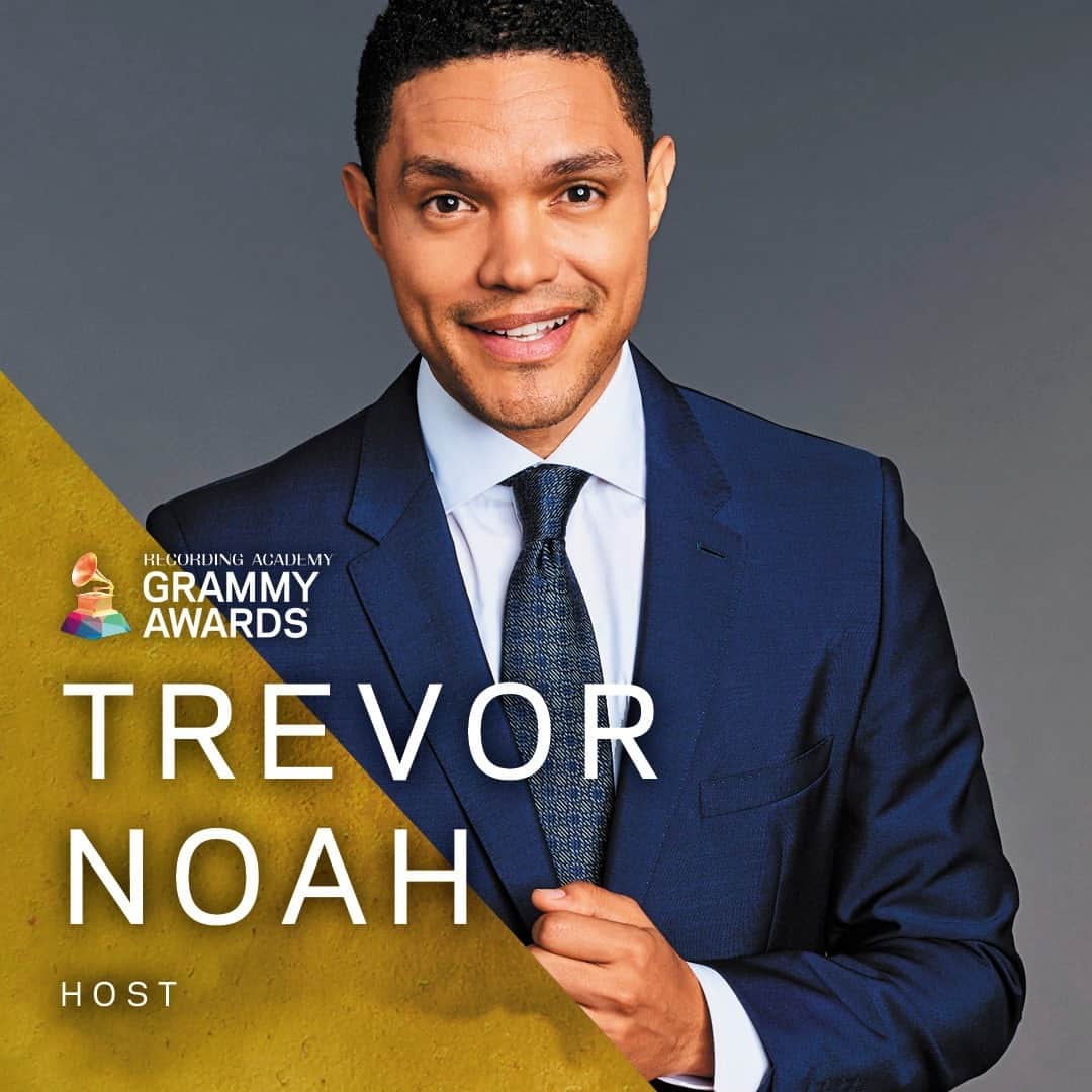 The GRAMMYsさんのインスタグラム写真 - (The GRAMMYsInstagram)「✨ In just one month, @TheDailyShow host, Emmy-winner, and GRAMMY nominee @TrevorNoah will host the 63rd #GRAMMYs.   🎵We can't think of a better person to serve as the Master of Ceremonies for Music's Biggest Night.    📲Tune in March 14, 2021 on @CBStv and @CBSAllAccess!」2月15日 2時09分 - recordingacademy