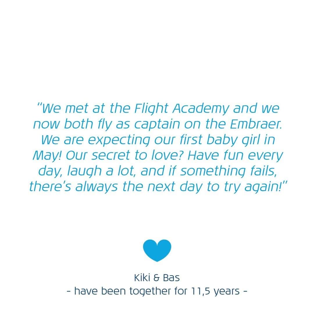 KLMオランダ航空さんのインスタグラム写真 - (KLMオランダ航空Instagram)「Happy Valentine's Day!💙 Check out our stories for some romantic anecdotes from colleagues who literally found love on cloud nine!☁️ #KLM #ValentinesDay #loveisintheair #cloudnine」2月14日 17時52分 - klm