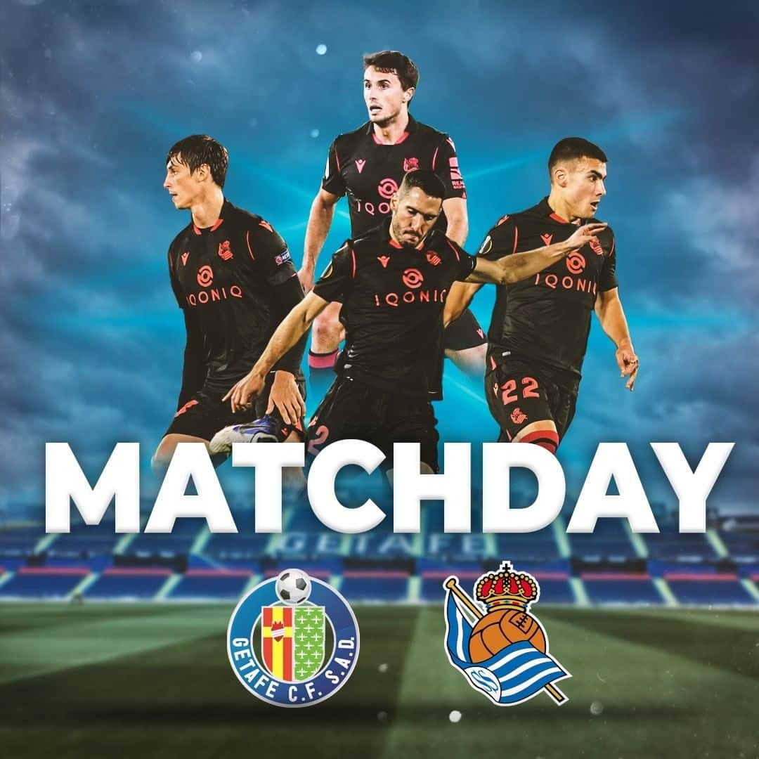 レアル・ソシエダさんのインスタグラム写真 - (レアル・ソシエダInstagram)「⚽ @getafecf 🆚 #RealSociedad 🏟 Coliseum Alfonso Pérez ⏰ 14:00 🔊 AUPA REAL!!! 💙⚪  #GetafeRealSociedad #LaLiga #AurreraReala #Football #nikezdutbigarrentalderik #yonotengosegundoequipo」2月14日 18時00分 - realsociedad