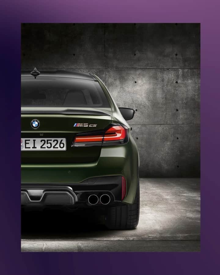 BMWのインスタグラム：「Whatever tickles your fancy.  Happy Valentine's Day. #BMW #ValentinesDay. __ BMW M5 CS: Fuel consumption weighted combined in l/100km: 11.3–11.1 (NEDC); 11.3–10.9 (WLTP), CO2 emissions weighted combined in g/km: 258–253 (NEDC); 257–248 (WLTP).  BMW i3s: Power consumption in kWh/100km: 14.6–14.0 (NEDC); 16.6–16.3 (WLTP), Electric range in km: 283–278 (WLTP). 184 hp, 135 kW, 270 Nm, Acceleration (0-100 km/h): 6.9 s, Top speed (limited): 160 km/h.  Further information: www.bmw.com/disclaimer」
