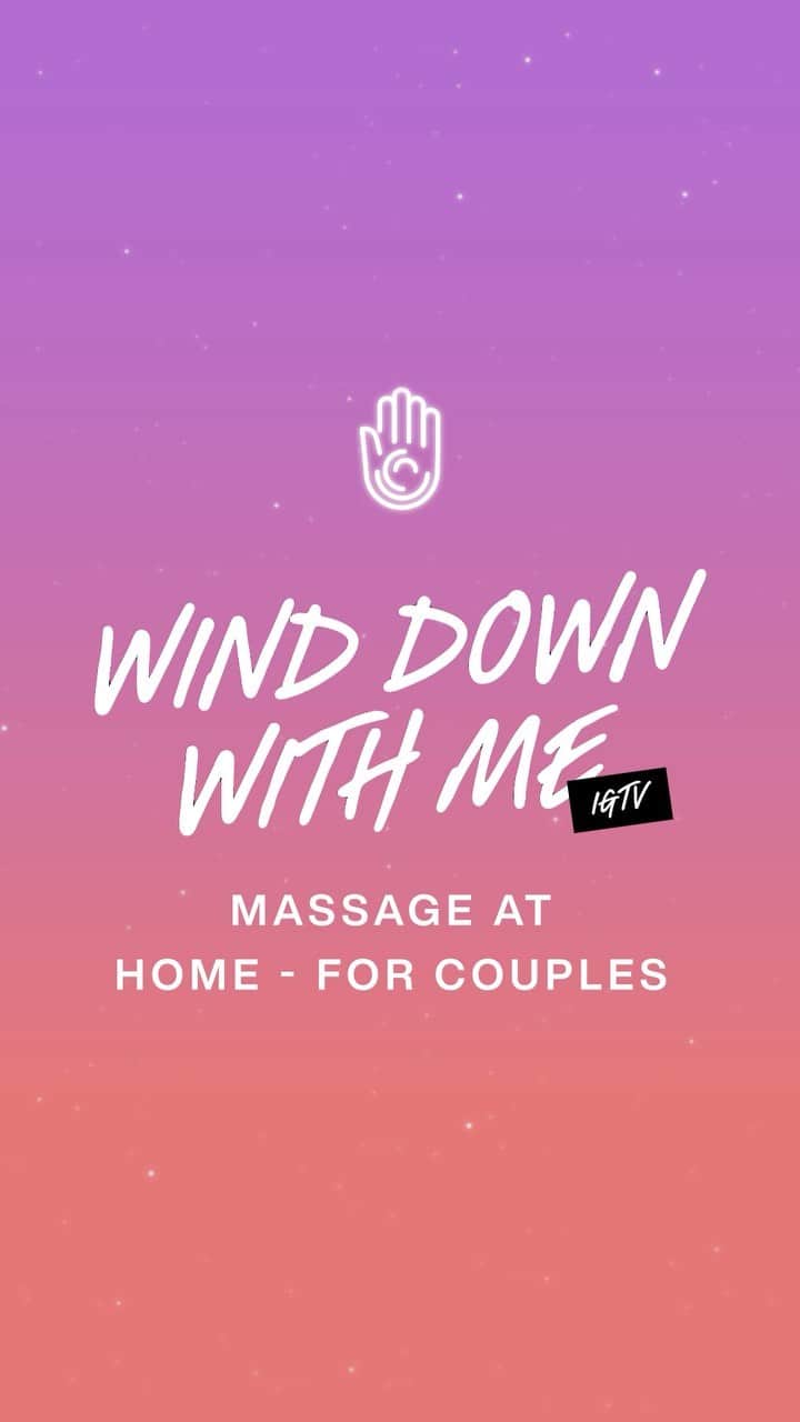ラッシュのインスタグラム：「Share the love this Valentine’s Day 💕❤️  Follow along with Lush Spa’s Kris as he takes us through some simple massage movements for a loved one living in your bubble.  Kris uses our new Sleep massage bar to promote greater relaxation.」