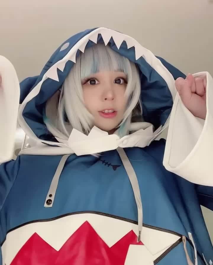 千尋のインスタグラム：「Happy Valentine's Day 情人節快樂😍 February Patreon Tier4 Gawr Gura https://www.patreon.com/chihirosama  #GawrGura」