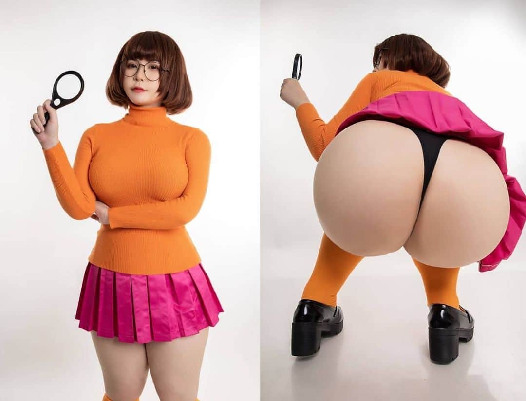 アジアンモデルのインスタグラム：「Velma  Scooby Doo 📸 Model: UyUy 💕 @asianmodel.place」