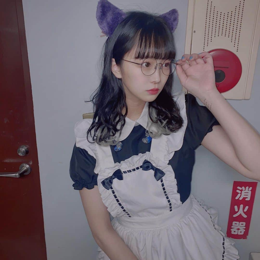 中川美優さんのインスタグラム写真 - (中川美優Instagram)「猫耳メガネメイドって良くないですか？」2月14日 19時53分 - nakagawamiyuu