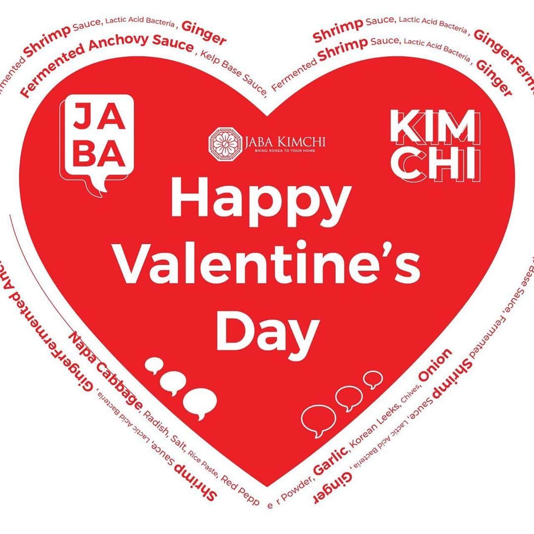 Ryan Bangさんのインスタグラム写真 - (Ryan BangInstagram)「#JabaKimchi #자바김치 What a great day to say, we appreciate you all @jabakimchi Happy Valentine's Day!」2月14日 20時05分 - ryanbang
