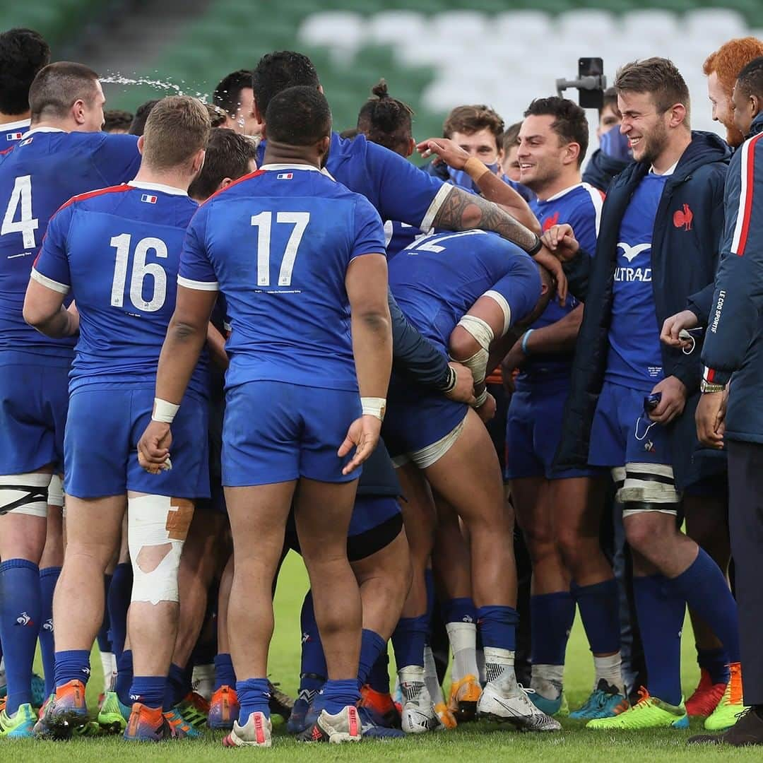 ワールドラグビーさんのインスタグラム写真 - (ワールドラグビーInstagram)「Scratching a ten year itch in Dublin  #rugby #rugbygram #IREvFRA #France #Ireland #SixNations」2月15日 2時31分 - worldrugby