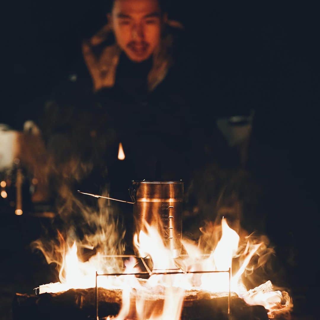 Takafumi Gotoのインスタグラム：「Bonfire coffee」