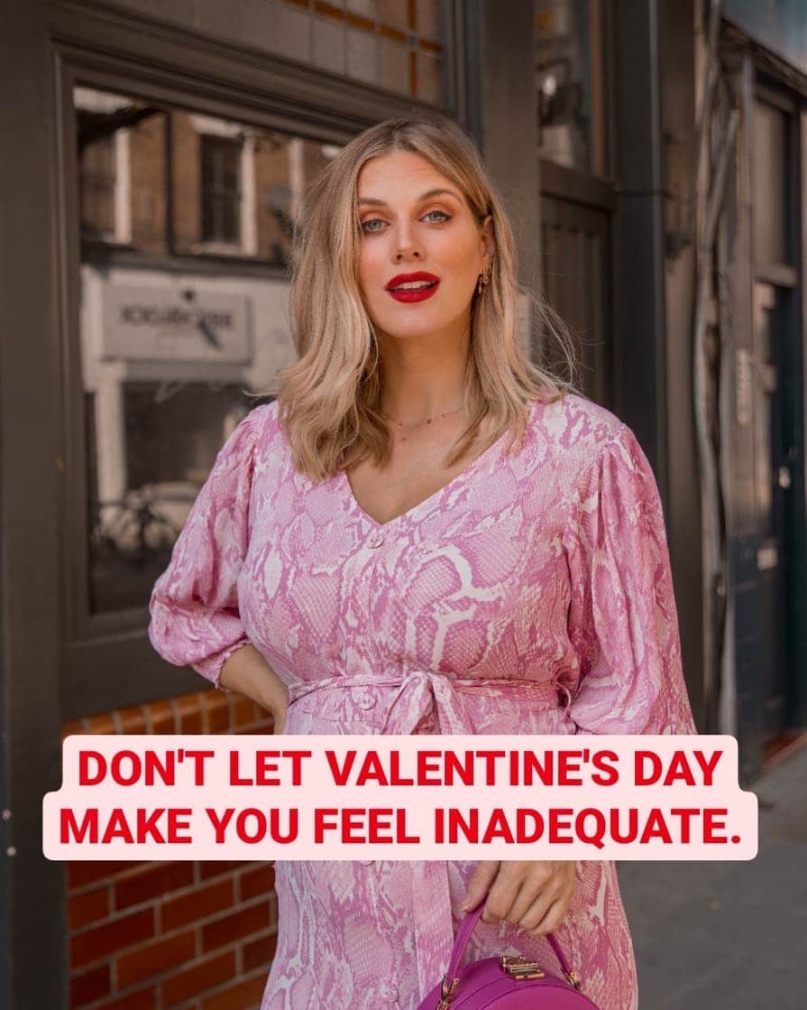 Ashley Jamesさんのインスタグラム写真 - (Ashley JamesInstagram)「VALENTINE'S DAY. 💘  I wrote this thread for anyone who needs to read it today.  I used to dread Valentine's Day. It used to be the day that would highlight my singleness, which I saw as a sign of failure. If I was seeing someone, I'd spend the day hoping and praying they'd text me (not even dinner or flowers, that's how low my expectations were). Whilst waiting, I'd see everyone else's romantic gestures and feel even more lonely and wonder what was wrong with me. And if I didn't hear from the person I was dating, I'd make excuses for them: "well we aren't official", "they probably don't want to be too keen", and just pretend it was cool. I mean, I didn't want to be a 'psycho' by reacting.   If you're relating to this, let me just say this: it's not expecting a lot for the person you're seeing to message you on Valentine's Day. It's what you deserve as a BARE MINIMUM. It's a text, not a proposal. You're not a psycho for communicating your feelings and knowing your worth.   Two years ago, after 4 years of being single, I stopped letting Valentine's Day, or any other day, make me feel inadequate because of my relationship status. I stopped focussing on what I didn't have, and focused on what I did have.   I would organise the biggest dinner parties for friends, I'd dress up, I'd buy my friends and MYSELF flowers. We don't need to wait for an imaginary stranger to come along to make us feel loved or happy.   Plus, I realised that I don't need to compare my relationship status or happiness to anyone else. Someone else's relationship (whether it's happy or not) has absolutely nothing to do with where I am in my life. It allowed me to be happy for other people's happiness, knowing it took nothing away from my own.  Now I'm in a relationship, I feel I have a superpower. I know that my happiness isn't defined by my relationship status. Therefore I know I'd never be scared to walk away from something that doesn't serve me. I'll never stay in a toxic relationship.  So Happy Valentine's Day you lovely lot. Whatever your relationship status I hope you can celebrate love today. 💘  #valentinesday #love」2月14日 21時24分 - ashleylouisejames
