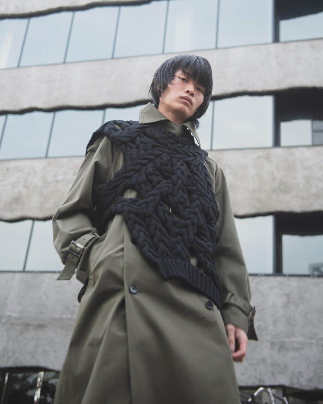 今西龍君のインスタグラム：「for @babys.all.right  . ph/ @purveyor.r  st/ @utautauta_utauta_uta  . #styling #fengchenwang #kozaburo #uniforme #ernestwbaker」