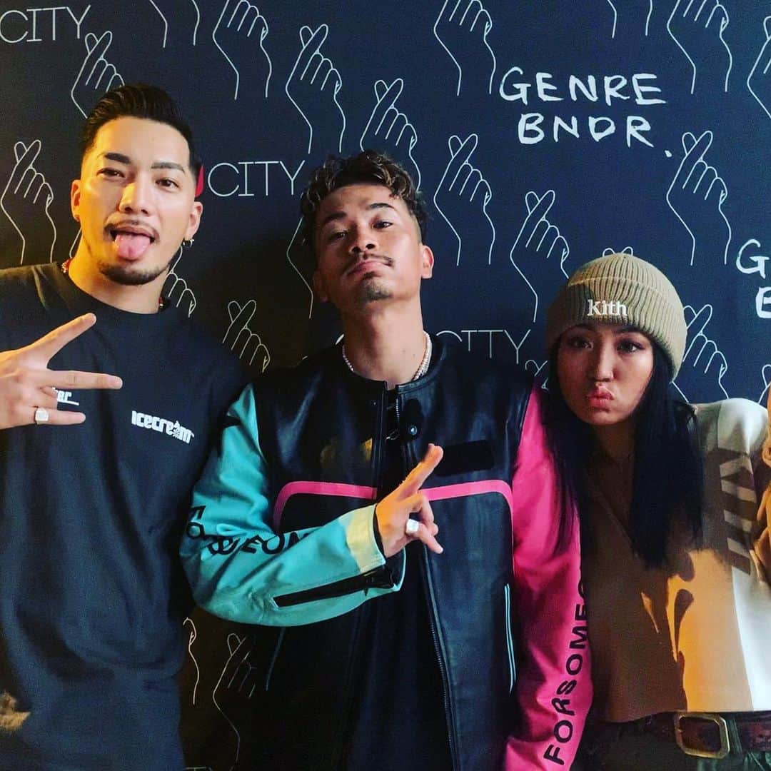 野替愁平のインスタグラム：「ME / @dj_kekke / @riehata  BIG S/O @genrebndr  KEKKEくん誘ってくれて感謝デス‼️」
