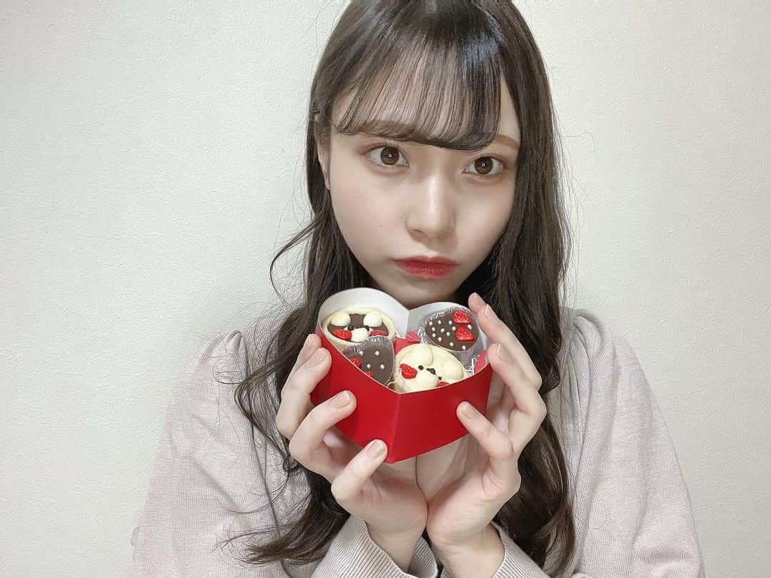 のインスタグラム：「HappyValentine!!!💝  #バレンタイン #バレンタイン手作り #バレンタインチョコ #valentine」