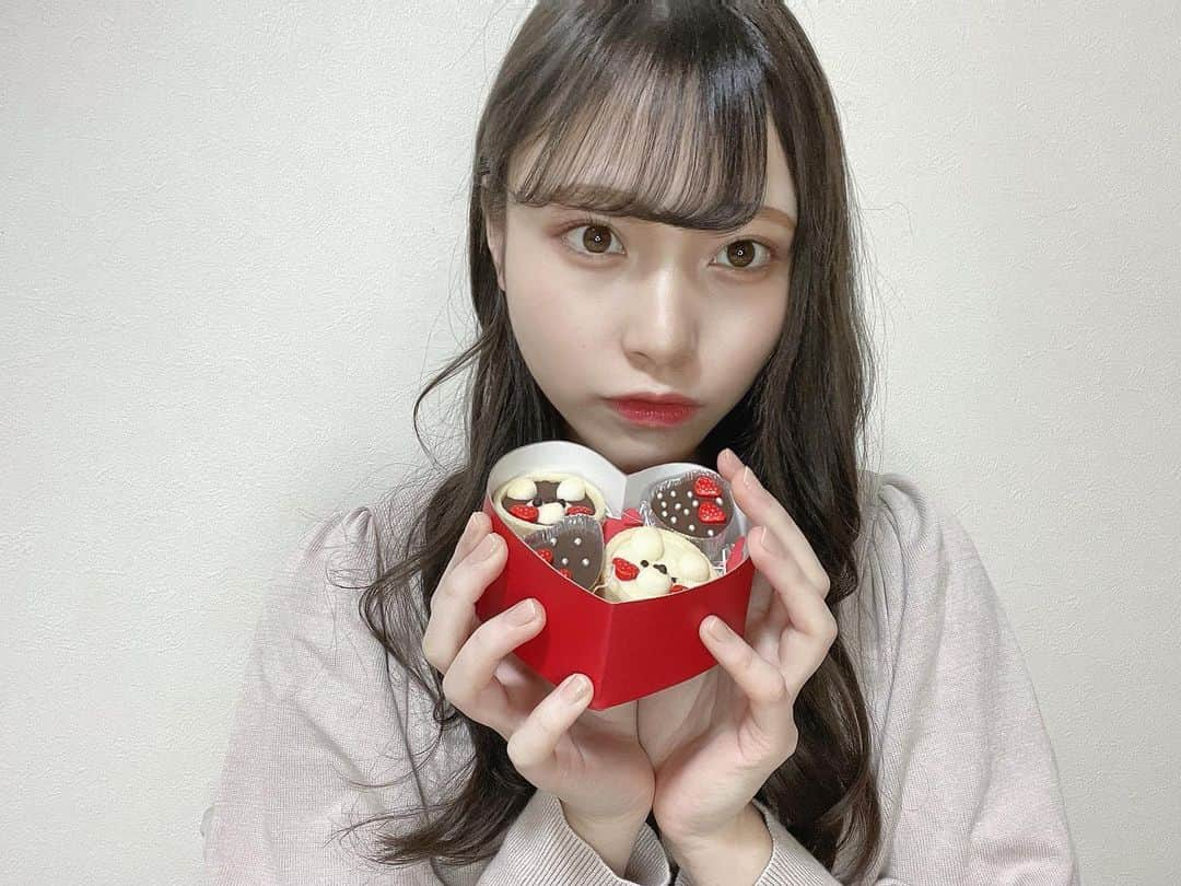 川越紗彩さんのインスタグラム写真 - (川越紗彩Instagram)「HappyValentine!!!💝  #バレンタイン #バレンタイン手作り #バレンタインチョコ #valentine」2月14日 22時34分 - saaya_kawagoe_ngt48