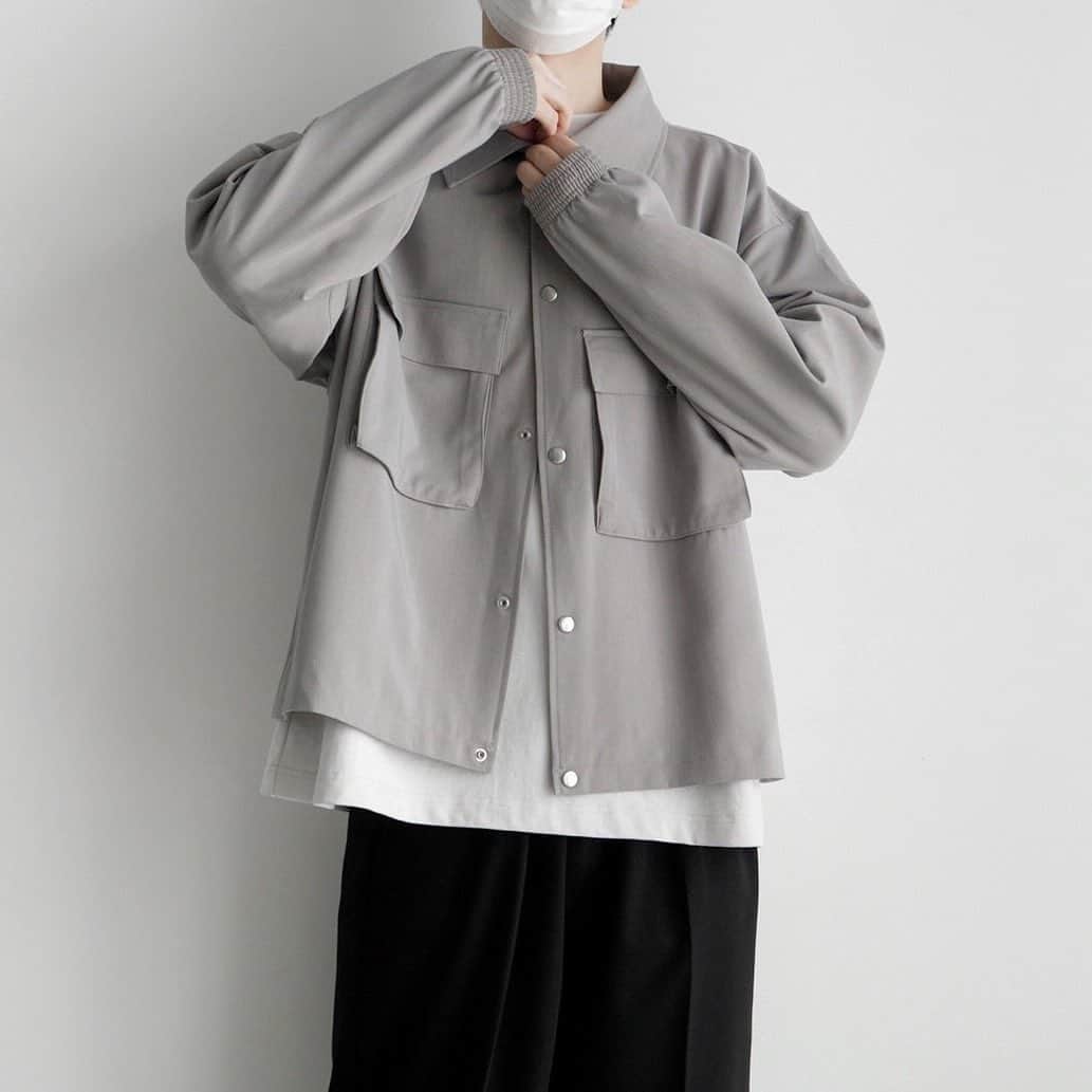 JUN / Yohukasiのインスタグラム：「remer  春に使いやすいカラー４色 取り揃えています◎  @remer_official   #remer #basic #simple  #fashion #mensfashion  #coordinate #ootd   #ゆるコーデ #シンプルコーデ #春コーデ #春服 #21ss」