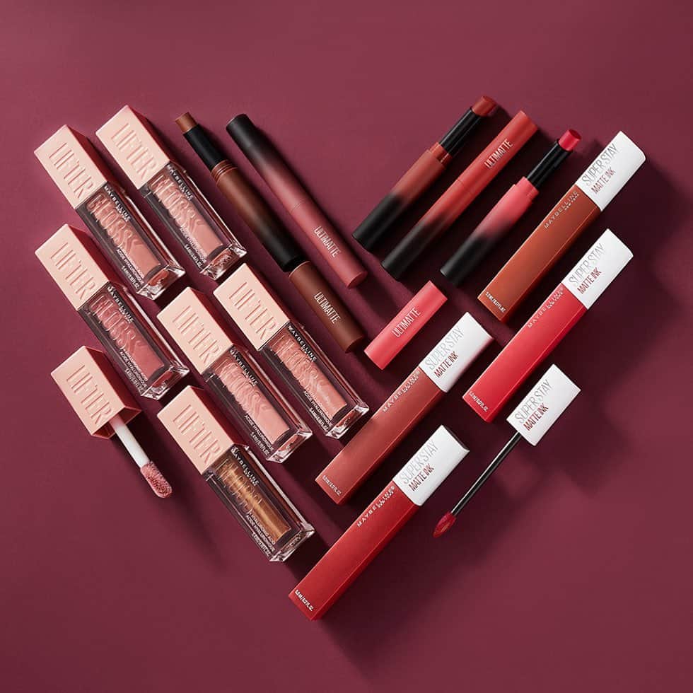 Maybelline New Yorkさんのインスタグラム写真 - (Maybelline New YorkInstagram)「Which of these Valentine’s Day lippies are you reaching for today?❤️ Comment your fave below! #ultimatte #superstaymatteink #liftergloss」2月14日 23時32分 - maybelline