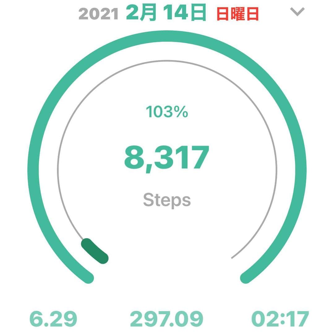 越野翔子さんのインスタグラム写真 - (越野翔子Instagram)「今日は8千歩ギリギリ達成♪」2月14日 23時32分 - syoko.koshino