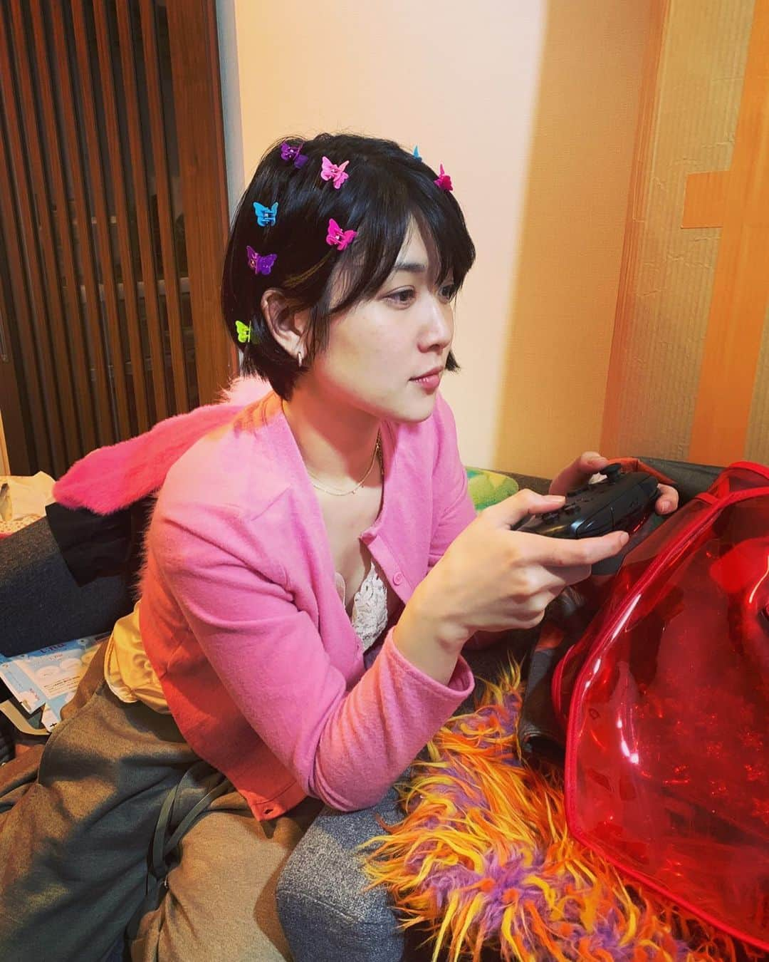 柳英里紗さんのインスタグラム写真 - (柳英里紗Instagram)「スプラトゥーン🎮🀄️🦑」2月14日 23時30分 - _beth_elisa_