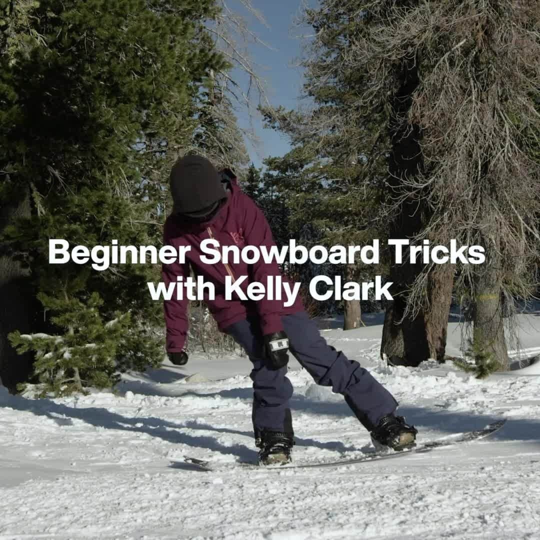 アナログクロージングのインスタグラム：「One of the most fun aspects of snowboarding is learning new tricks, but, where should a beginner start? Right here, with #BurtonTeam rider @thekellyclark. Kelly outlines six of our favorite beginner snowboard tricks that will provide a solid foundation to build upon as you advance your riding. Full Video - Link In Bio.」