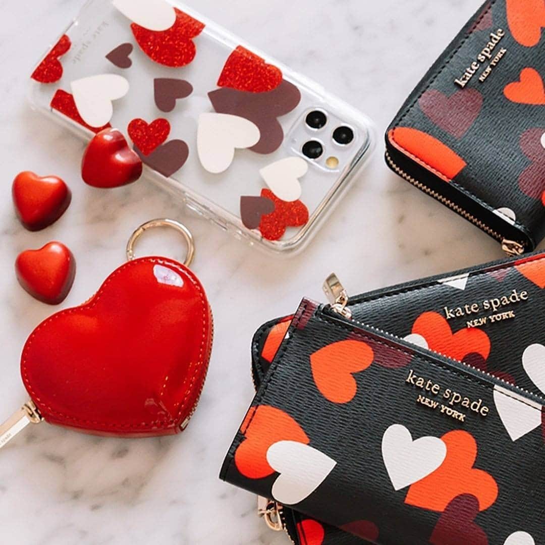 ケイト・スペードのインスタグラム：「love comes in many forms. ❤️ happy valentine’s day!」