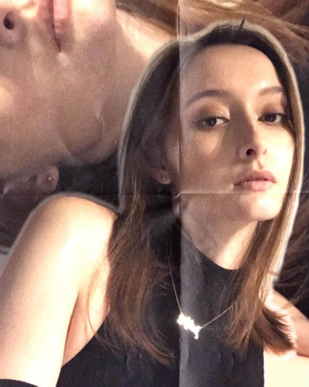 アシュリーのインスタグラム：「Can i be your Valentine🤎」