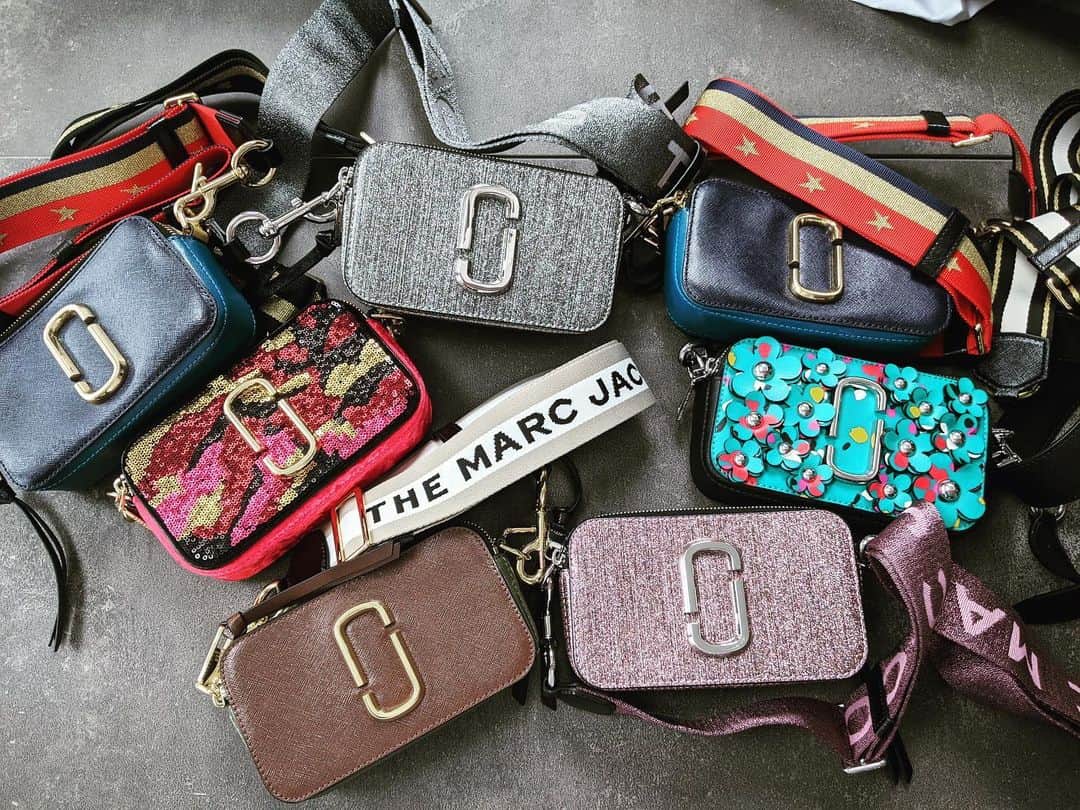 河野ひかるのインスタグラム：「地味にコツコツ集めてました…💓 #マークジェイコブス  #marcjacobs  #スナップショット  #snapshot」