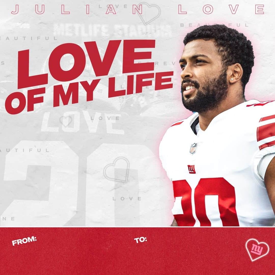 New York Giantsさんのインスタグラム写真 - (New York GiantsInstagram)「For that special someone 😍 Tag your valentine!」2月15日 0時21分 - nygiants