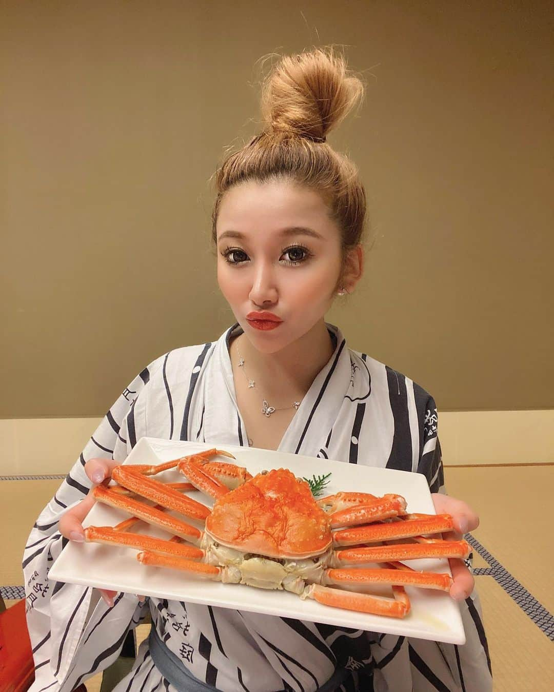 koyuさんのインスタグラム写真 - (koyuInstagram)「きゃに🦀💕 . . .  #instagood #instalike #instapic #instagram #likeback #likeforfollw #followforfollowback #followme #likeforlikes #pleasefollowme #like4likes #いいね#いいね返し #西村屋ホテル招月庭」2月15日 11時41分 - koyu1215