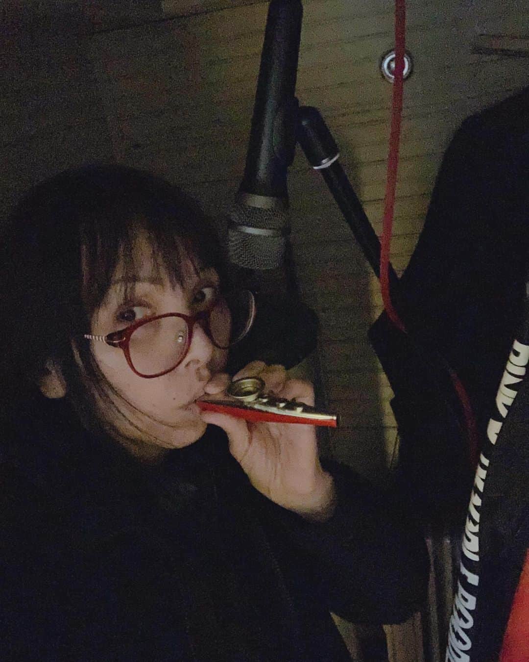 PINKY DOODLE POODLEさんのインスタグラム写真 - (PINKY DOODLE POODLEInstagram)「We did a "kazoo" recording today.  It's getting a more fun song.」2月15日 10時13分 - pinkydoodlepoodle