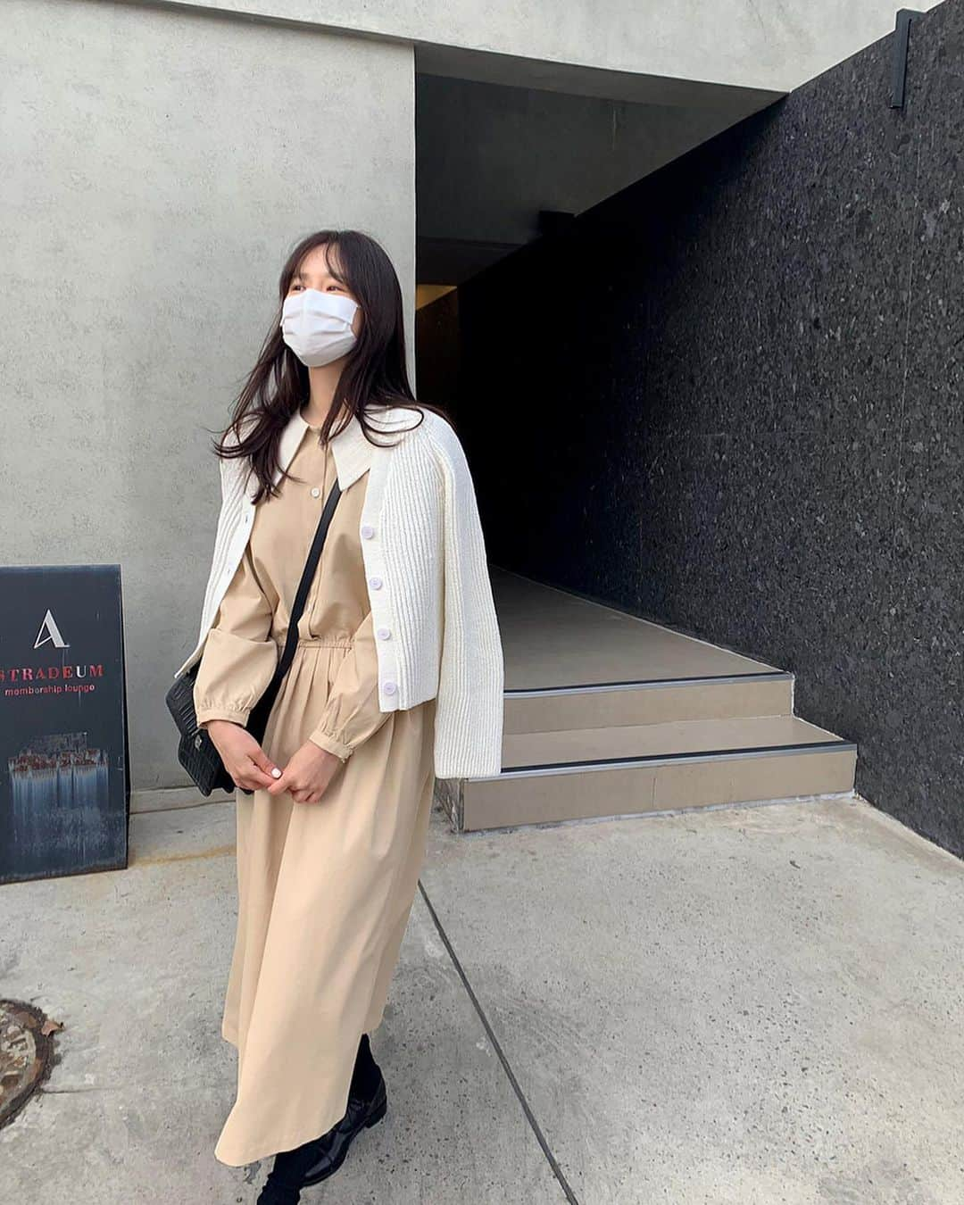 nanaさんのインスタグラム写真 - (nanaInstagram)「오늘은 예쁜 원피스🤟🏻」2月15日 11時05分 - luv__ribbon