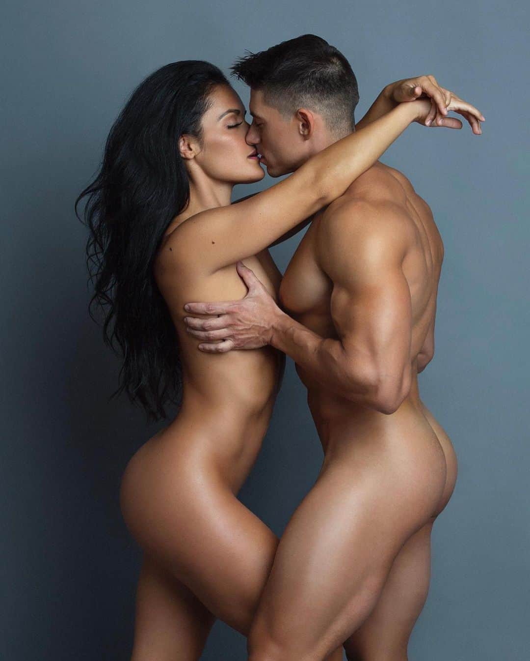 Jessica Arevaloのインスタグラム：「Which picture is your favorite? @thenaturalfitcouple  - Our love is a journey and we’re not done yet... - Thank you for loving me the way you do Christopher Scott Elkins!❤️ I love you! 😭❤️」