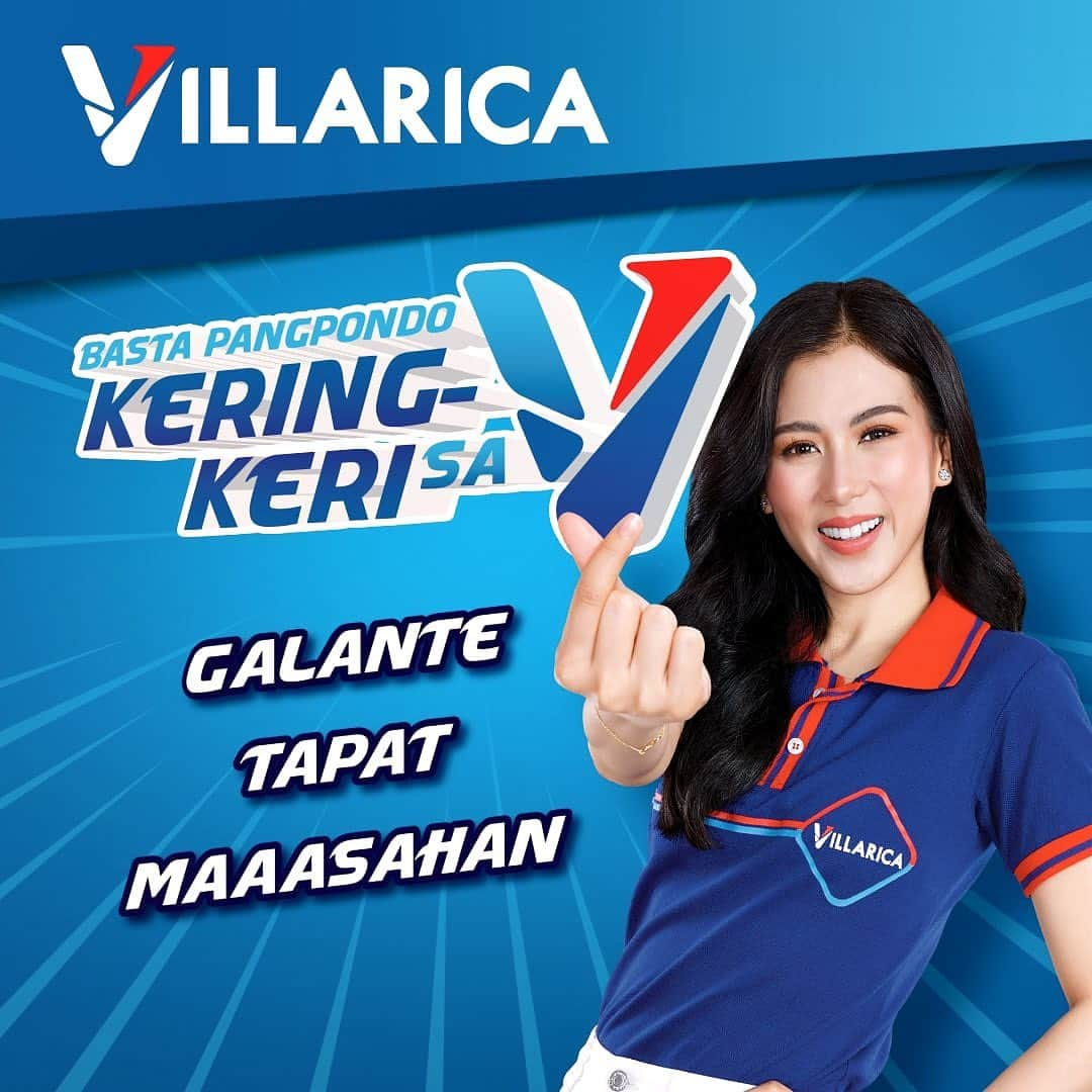 Alex Gonzagaさんのインスタグラム写真 - (Alex GonzagaInstagram)「My new family!!! Basta kailangan nyo ng pangpondo KERING-KERI SA V! The only pawnshop I trust! @villaricapawnshop ❤️💙 #KeringKerisaV #AlexGforVillarica」2月15日 11時33分 - cathygonzaga