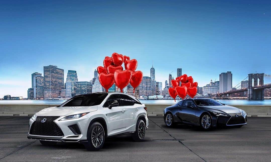 Lexus USAのインスタグラム：「Fall in love this #ValentinesDay with one of our 2021 Lexus hybrids. Click the link in our bio to read more on why they are the perfect match.💕」
