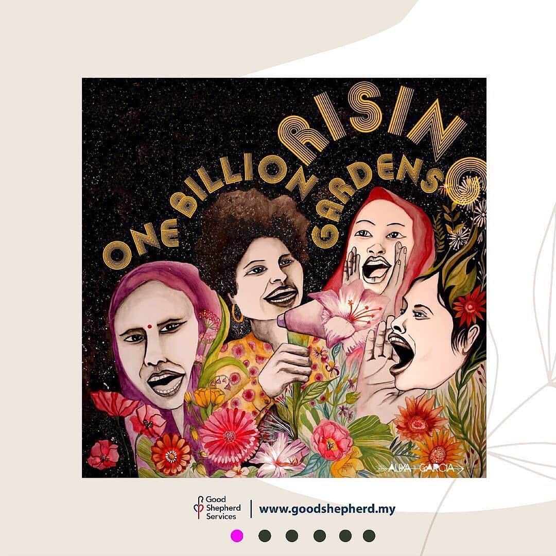 ロザリオ・ドーソンのインスタグラム：「Happy One Billion Rising Gardens Valentines Day! Via : @vdayorg "The #1BillionRising campaign calls for an end to #GenderBasedViolence. Dance, stand in solidarity with survivors to end violence against women and girls and celebrate life. Rise for Women and Rise for #MotherEarth." - (📸) @gssmalaysia, #Malaysia . #RaiseTheVibration #RisingGardens #RiseGardenResist #RisingGarden #RisingWorld #VDay #RiseResistUnite #RiseInSolidarity #UntilTheViolenceStops @one_billion_rising @vdayorg @eveensler」