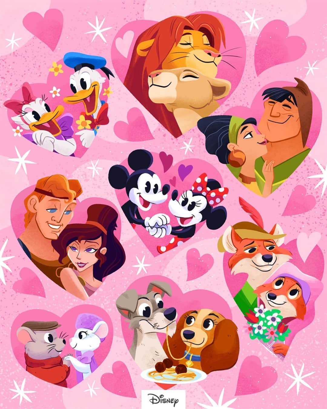 Disneyさんのインスタグラム写真 - (DisneyInstagram)「So much sweetness! 💕」2月15日 3時00分 - disney
