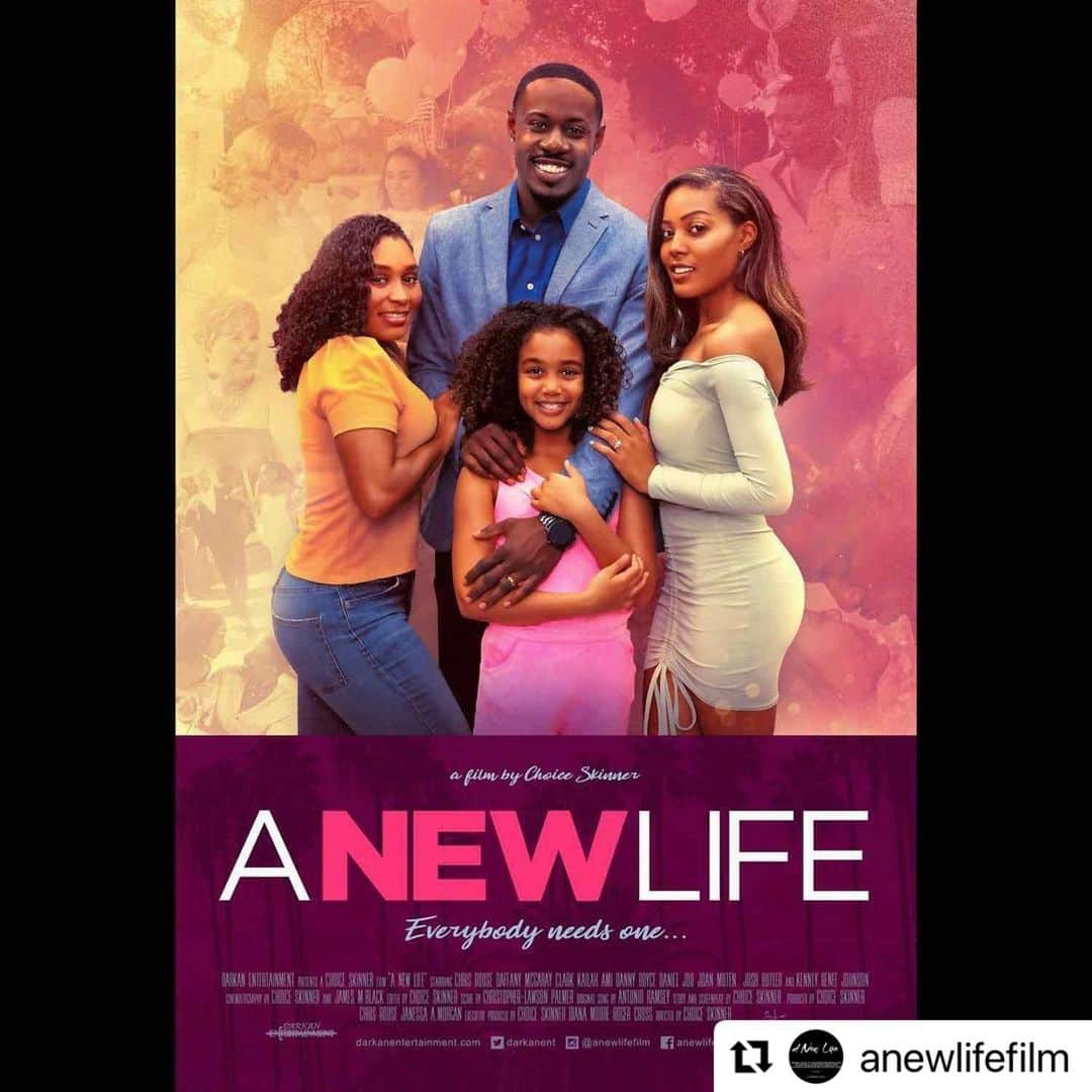 ダフニ・クラークさんのインスタグラム写真 - (ダフニ・クラークInstagram)「#Repost @anewlifefilm with @make_repost ・・・ Check out the poster artwork from the upcoming film “A New Life” coming soon! The cast and crew are wishing you love on this day of love!!! #anewlife #indiefilm #love #valentines #blacklove #anewlife2021」2月15日 3時04分 - daffmc29