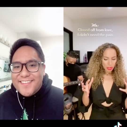 レオナ・ルイスのインスタグラム：「These duets fill my heart with so much joy 🙏🏽 keep bleeding love today & always ❤️」