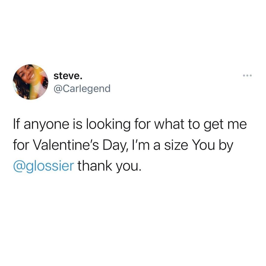 Glossierのインスタグラム：「just dropping a hint 💌」