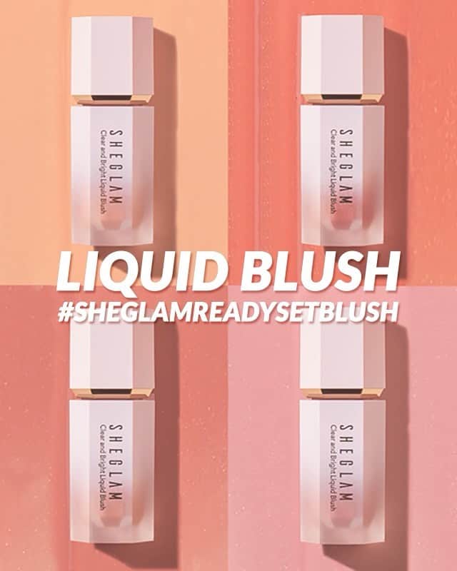 SHEINのインスタグラム：「Let influencer @hxlindx show you the multiple ways you can use SHEGLAM products @sheglam_official  CLEAR AND BRIGHT Liquid Blush-blush and contour made easy search “hxlindx LOOK”on the SHEIN app  💓SHEGLAM CLEAR AND BRIGHT Liquid Blush - ORGASM $4.50 💓SHEGLAM CLEAR AND BRIGHT Liquid Blush - TORRID $4.50 💓SHEGLAM CLEAR AND BRIGHT Liquid Blush - DOLCE VITA $4.50 💓SHEGLAM CLEAR AND BRIGHT Liquid Blush - LUSTER $4.50 💓SHEGLAM Newly Reformulated - 12-HR Full Coverage Concealer - VANILLA $4 💓SHEGLAM SOFT SHAPE Contour Stick - 102 MOCHA $3 💓SHEGLAM COMPLEXION PRO Long Lasting Breathable Matte Foundation-FAIR $9 💓SHEGLAM LINE & DEFINE Waterproof Liquid Eyeliner - Black $4 💓SHEGLAM WING IT Waterproof Liner Duo - BLACK $4  #sheglamreadysetblush」
