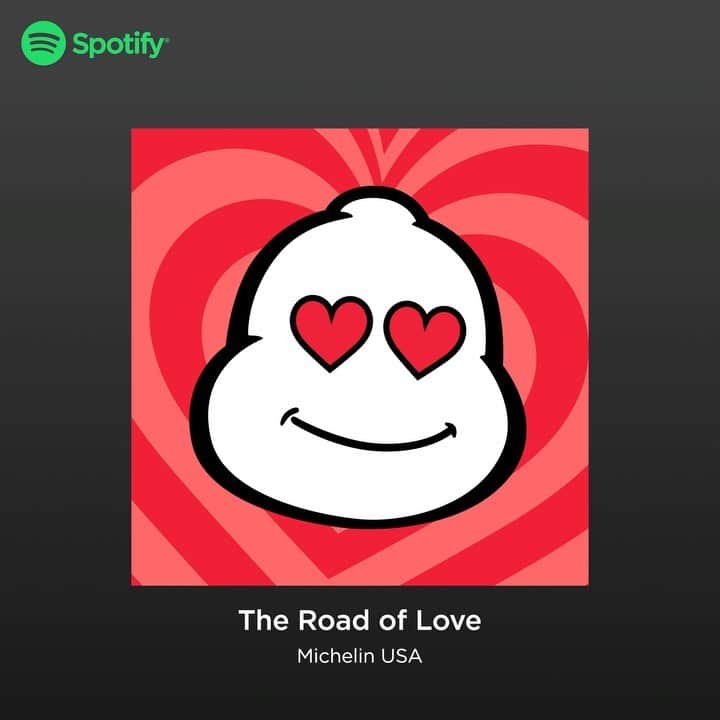ミシュランのインスタグラム：「Love can be a rocky road. Listen to ‘The Road of Love’ By Michelin, and take your heart on the journey.  See link in bio.」