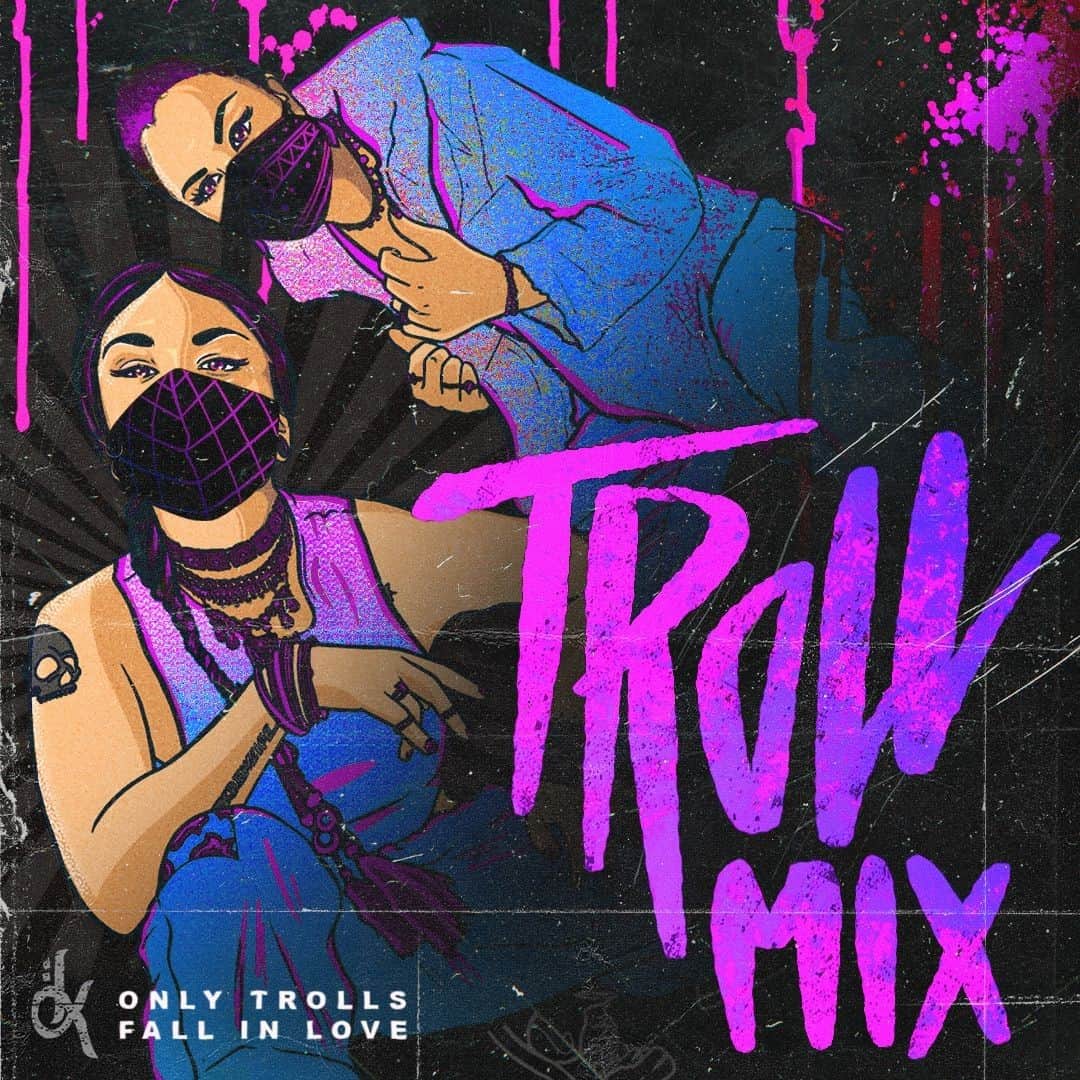 クルーウェラのインスタグラム：「happy vday krew 🥰 i think this holiday is silly af but if it’s an excuse to shower ppl with love and good tunes i’ll take it... so here’s a new troll mix for yall at the link in bio; whether you’re taken🔒 single💃 tryna fall in love with yourself✨ or feelin a little heartbroken lately💔 ~~ there’s a song on here for everyone. strictly emotional heart explosions crying on the dancefloor while makin out vibes. sending big love and hugs to u all!!!!」