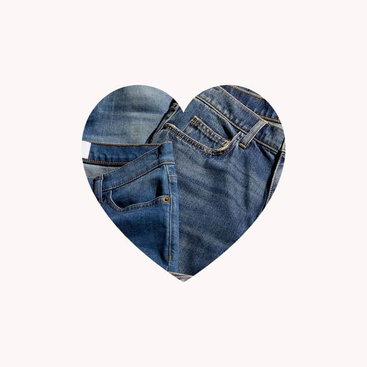 カレントエリオットのインスタグラム：「happy valentine’s day to all you denim lovers ❤️」