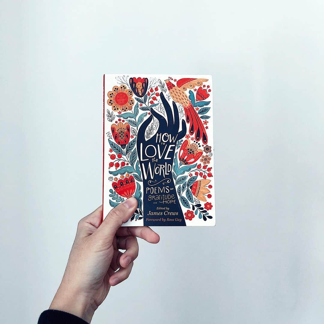 Dinara Mirtalipovaのインスタグラム：「love the world ❤️this Valentine’s Day and always I’m holding an advance copy of this inspiring poetry collection that will be in print in the spring.  #howtolovetheworld  #jamescrews #amandagorman  #storeypublishing  #mirdinara #dinaramirtalipova」
