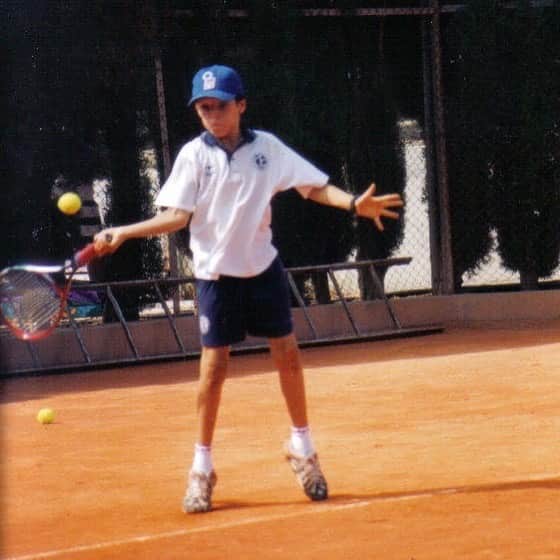 ロベルト・バウティスタ・アグートのインスタグラム：「La ilusión sigue intacta⁣ Still dreaming big ⁣ ⁣ #MiniRobertoBautistaAgut #RobertoBautistaAgut #Tennis #Tenis #DreamBig」
